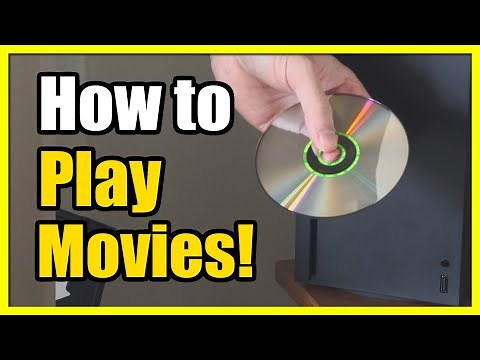 How to Play DVDs & Blu-Rays on your Xbox Series X (Fast Tutorial)
