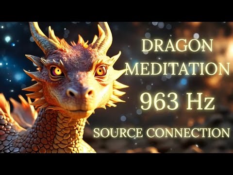 🎧 🐉 Dragon Meditation | ✨ Source Connection | 🔮 963 Hz Frequency