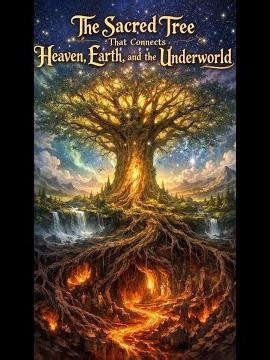 The Sacred Tree That Connects Heaven, Earth, and the Underworld #CosmicSymbol