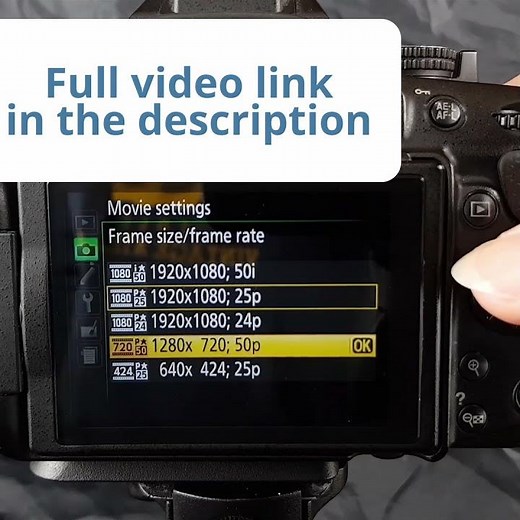 Record Video With The Nikon D5200 Or Similar DSLR Cameras #shorts