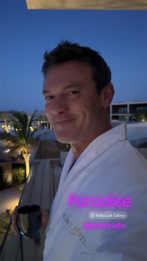 Luke Evans | Let’s get the day started properly 🌄 @nobuloscabos @bdxystudio | Instagram