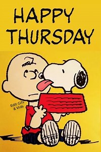 Good Morning Happy Thursday Snoopy Kisses | Gifs, Vids & Music Etc