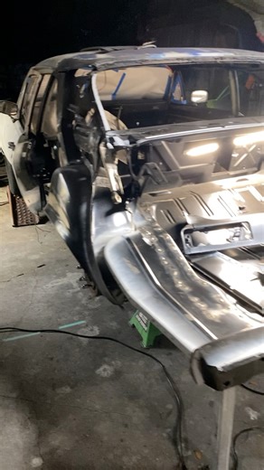 1972 Chevy Nova rear sheet metal replacement update. Started welding the trunk floor down to the rear frame-rails. Please follow me for daily unique fabrication updates.✌️ #brocktillmanscustomfabrication #magicmantillman #btfab #72nova #weldernation #fabrication #magician #hotrodshop #backyardparadise #florida #artist #art #beauty #chevy #thankyouforwatchingmyreels | Brock Tillman