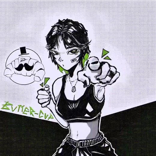 "BUTTERCUP" PPG . . #fyp #digitalart #fanart #buttercup #powerpuffsgir...