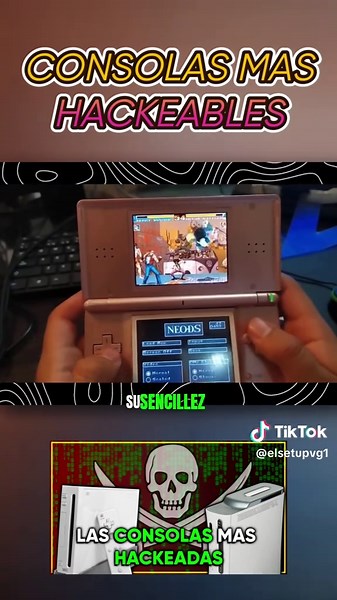 Las 7 CONSOLAS mas HACKEABLES en los VIDEOJUEGOS #videojuegos #playstation #xbox #nintendo #top7 #top10 #top #elsetupvg #hack