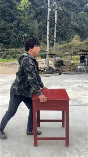 Boy vs Table Man
