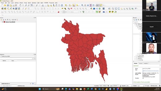  Our First QGIS Free Class Successfully Completed!  Today we successfully conducted our first free QGIS class, and the response was amazing! ✨ Highlights: • Introduction to GIS & Remote Sensing • Live mapping & practical demonstrations • Career guidance and Q&A session Thank you to everyone who joined! To join the next session, inbox “JOIN”. | Institute of GIS and Remote Sensing | Facebook