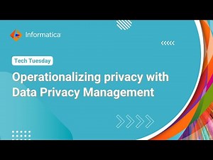 Operationalizing privacy with Data Privacy Management