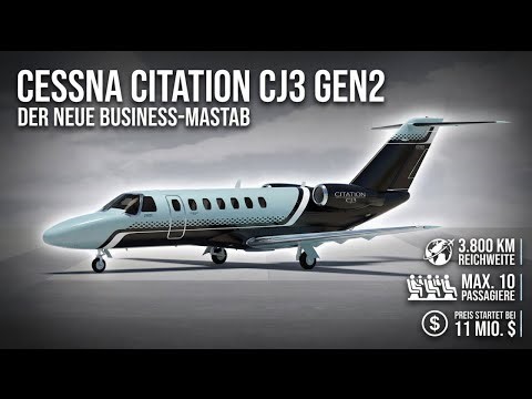 2026 Cessna Citation CJ3 Gen2 hebt ab – Neuer Business-Jet im Detail