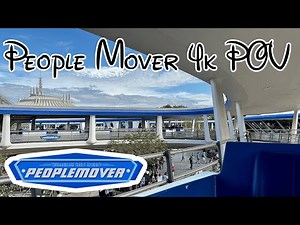 People Mover 4K POV #MagicKingdom #disneyworld
