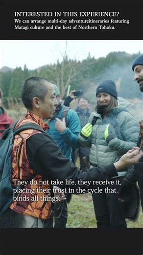 Walk With the MATAGI. See Nature Differently. Return Home Changed #adventuretravel #JapanSprituality