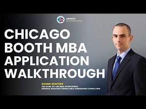 Chicago Booth MBA Application Walkthrough | ARINGO.com