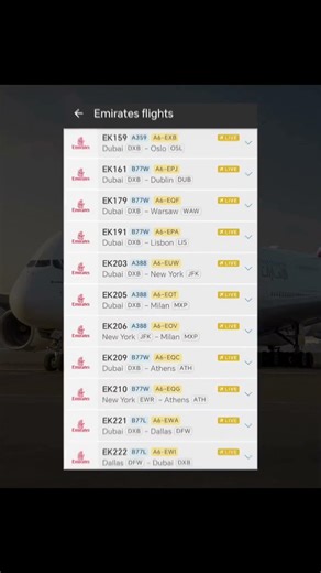 Live Now: 100+ Emirates Flights Connecting the World