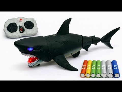 ASMR Unboxing RC Airbus 380, Wild Racer Truck, Carcharodon Shark