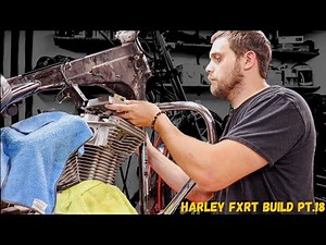 Harley-Davidson FXRT Build (pt.18) Evolution Motor Rocker Box install