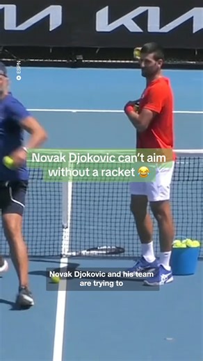Oh Novak.... 🤣🤣 #AusOpen #NovakDjokovic | news.com.au Sport