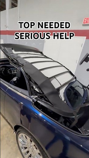 This Convertible Top Needed Serious Help
