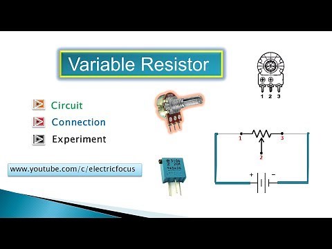 Variable Resistor & Potentiometer Working Tutorial