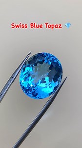 6.8K views · 117 reactions |  Stunning Deep Sea color Blue Topaz is...