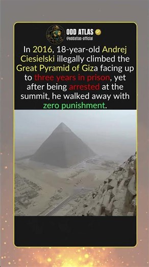 THE TEEN WHO SCALED THE GREAT PYRAMID