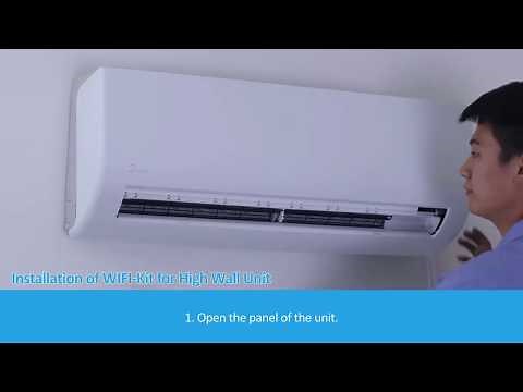 WiFi installation split (Midea Air/nethome plus)