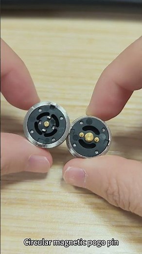 4-position pogo pin connectorPrecision meets performance. Check out our #magneticconnector #pogopin