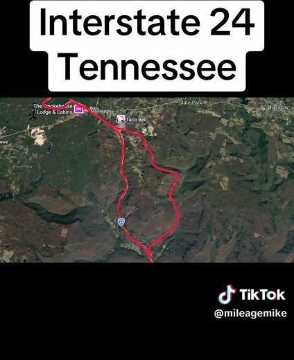 Video discussing the route of interstate 24 in the state of Tennessee. #tennessee #chattanoogatennessee #nashvilletn #clarksville #murfreesboro