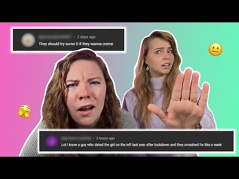 Answering Our WORST YouTube Comments - Hailee And Kendra