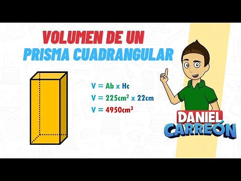 VOLUME OF A QUADRANGULAR PRISM Super easy - For beginners