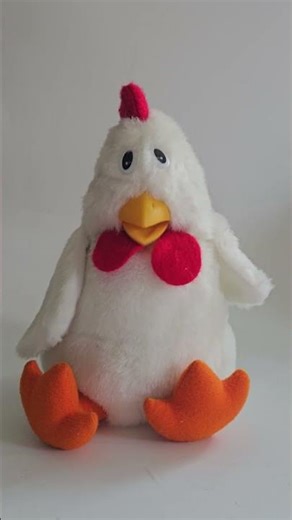 Vintage Gemmy Musical Chicken Animated Easter Plush Dancing