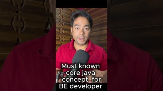 Must-Know Core Java Concepts Every Backend Developer Should Master 🚀 | Narendra Sahoo
