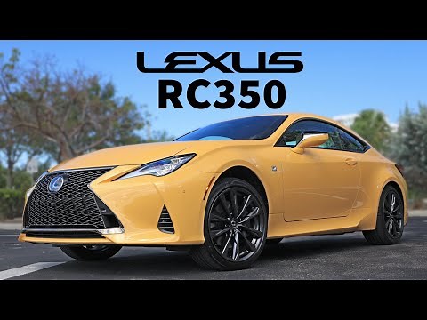 Pretty and Potent? 2023 Lexus RC 350 F Sport Review
