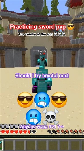 Insane combo java 1v1s - #minecraft #gaming #pvp #java