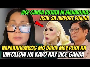 VICE GANDA BINUTATA NI MAHARLIKA! ASAL SA AIRPORT PINUNA MATAPOS BATIIN NG OFW! FEELINGERANG BAKLA!