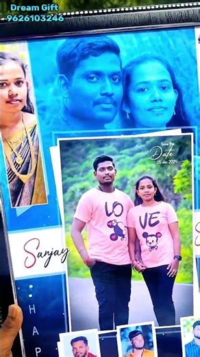 Wedding Gift Photo Frame ✨(Surprise gifts to your Loved One)👉Dm For Order:9626103246, 9360764171👍🥰