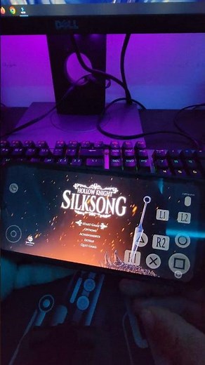 شرح وتشغيل لعبة Hollow Knight Silksong على هواتف الجوال #hollowknightsilksong