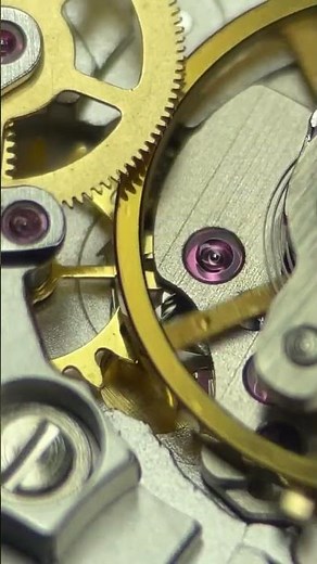 Omega Co-axial movement in action! #horology #watchmaking #Omega #Coaxial