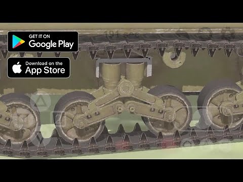 VVSS (Vertical volute spring suspension) in "Tank Physics Mobile"