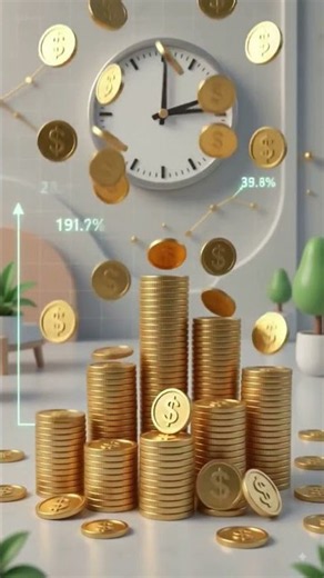 The Power of Compounding: How Money Grows Over Time 📈 #compounding # #money #pk.stockinformation#ai📊