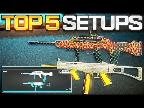 NEW TOP 5 *OVERPOWERED* META LOADOUTS in SEASON 5 WARZONE👑