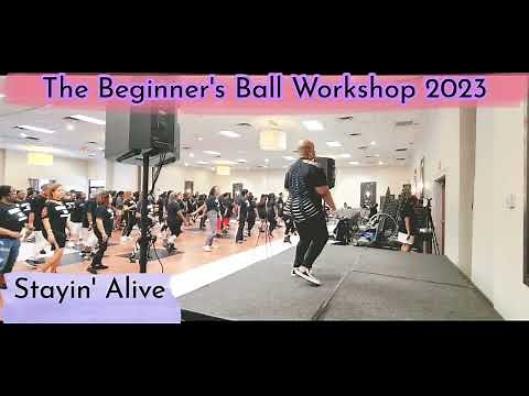Stayin Alive Line Dance 💃🏾 🕺🏽(Instructional/Demo)
