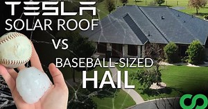 Here's how Tesla Solar Roof fared against hailstorm with baseball-size hailstones