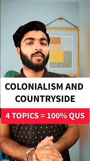 Very Very Important topics Class 12 History Chapter 10 | Colonialism and Countryside