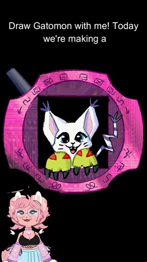 Painting the Sassiest Cat in Digital Art