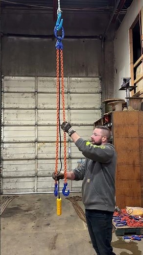 SAVING MY BACK ONE CHAIN LIFT AT A TIME— let’s build this new grade 100 chain set!