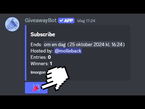 HOW TO ADD AND USE GIVEAWAY BOT ON YOUR DISCORD SERVER! (2024)