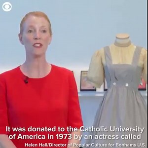 DOROTHY DRESS AUCTION: One of Dorothy's dresses from the iconic film The Wizard of Oz has been found after going missing for decades. It's set to go up for auction in May. | CBS Newspath