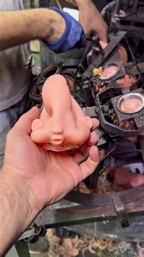 Watch Me Create a Realistic Doll Head from Scratch! 🔥 #asmr