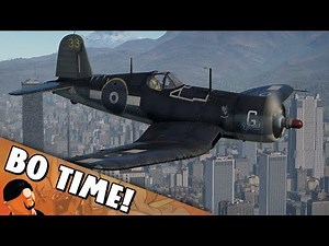 War Thunder - F4U-1A "Mike's First Air RB Kill!"