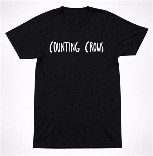 Counting Crows 90s Alternative Rock T-shirt (unisex Classic Fit) - Etsy
